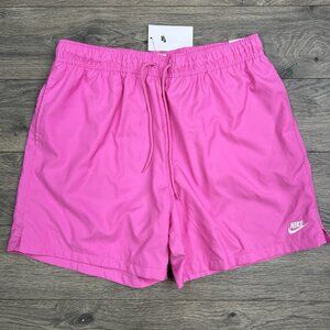 Nike Flow Shorts Size XL Mens Club 6'' Woven Playful Pink Standard Fit New